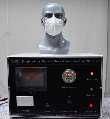 EN149呼吸の呼吸耐性検査のマスクのテスター