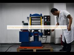 25Tフラット加硫機、各種成形品のプレス用 350×350mm