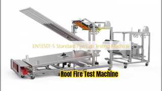 EN13501-5 屋根用耐火試験機