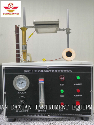 ISO9151防護衣の火の試験装置の接触の熱伝達EN367