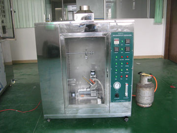 UL 94 ASTM D 635のプラスチック横の燃焼性のテスターの焼失率の試験装置