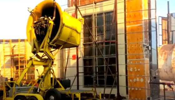 BS EN356 セキュリティガラスの試験装置 斧試験機 ガラスの試験機