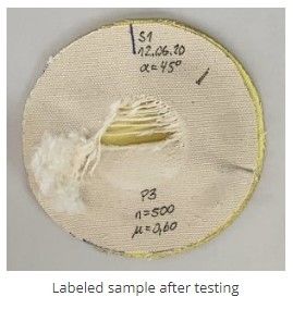 EN17092-1 摩耗抵抗試験機