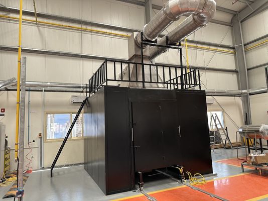 BS476-7 表面炎の拡散試験装置