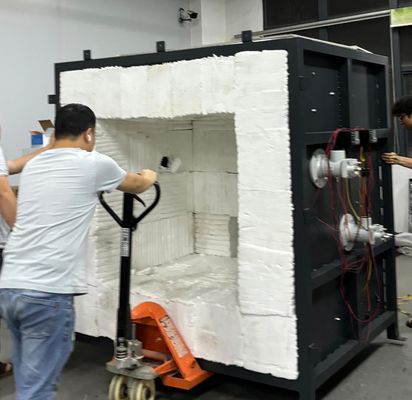 鋼構造耐火試験サンプル炉