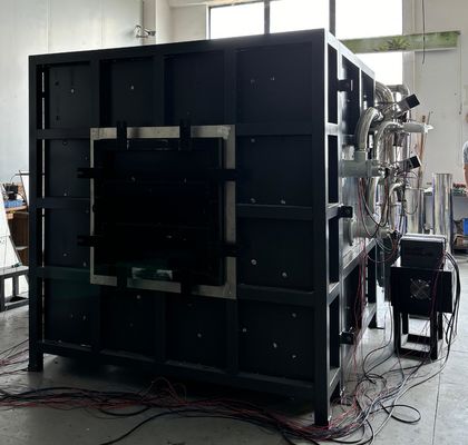 ISO834-1、EN1363-1 鋼構造用耐火被覆材の耐火試験装置