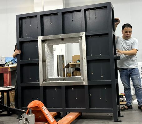ISO834-1、EN1363-1 鋼構造用耐火被覆材の耐火試験装置