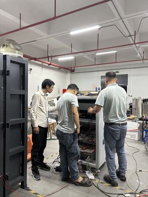 耐火被覆材サンプル耐火試験炉