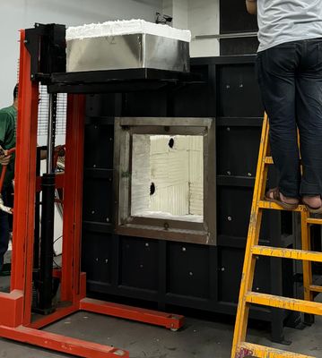 鉄鋼構造 防火 試料試験炉 高温耐性 1300C以下