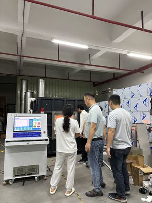 鉄鋼構造の防火コーティング試験炉