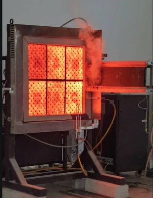 DX 鉄鋼構造の防火コーティング試験炉