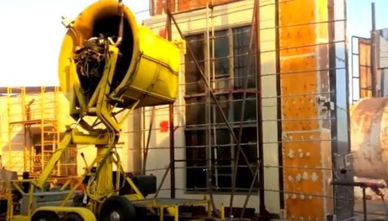 AAMA 501.1 建築材料試験設備 ダイナミック水浸透試験