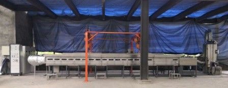 ASTM E84 建築材料の表面燃焼特性のための火力試験機 サンプルサイズ 24*24