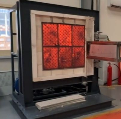 ASTME84 トンネルオーブンのガスメタン 空気圧縮機 実験室の火災試験機 IP57 保護クラス
