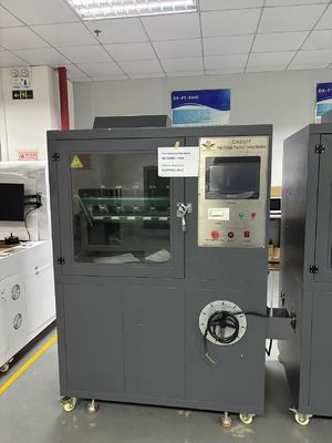 プラスチックの試験 ステップレス調節可能な試験電圧100V-6000Vの電気痕跡耐腐食試験機械