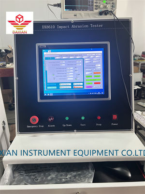 ハウスラボテスト装置 オートバイ保護衣類 DAM ダルムシュタット 摩耗試験機