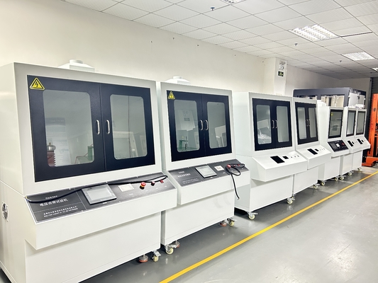 IEC 60243-1規格に準拠した100kV耐電圧試験装置　ラボ試験機