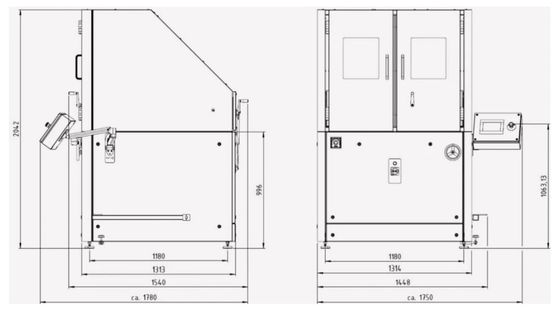 ダルムシュタットマシン オートバイ保護摩耗試験装置 EN17092-1