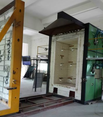 ISO834 規格 建築材料 垂直火力試験 炉実験室試験設備