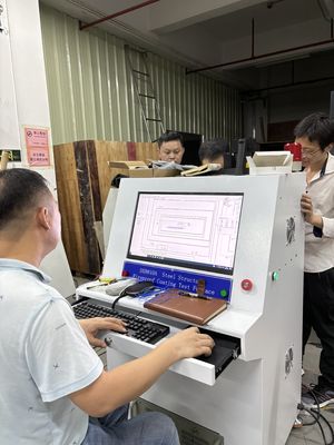 耐火被覆鋼構造耐火被覆試験炉ISO834-1内部試験