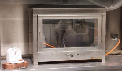 EN ISO 11925 建築材料の炎症性試験 - 単一の火源試験