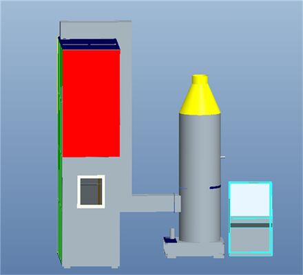 EN 50399 ケーブル熱放出と煙発生試験装置 IEC 60332-3