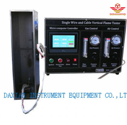 ASTM D 6096-21 DX8363 ワイヤー試験装置 単一ケーブル用垂直炎試験 IEC 60332-1