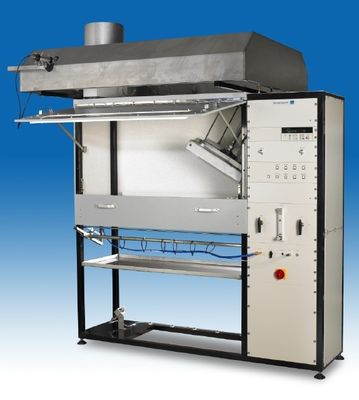 ISO 9239-1 床の放射熱流量火災試験装置