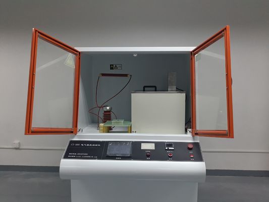 IEC 60243-1 絶縁材料試験機 0～50kV 絶縁破壊電圧試験ラボ試験機