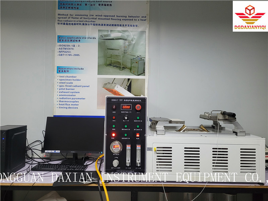 ISO9001標準はTPPの火の試験機0.8m3容量を証明した