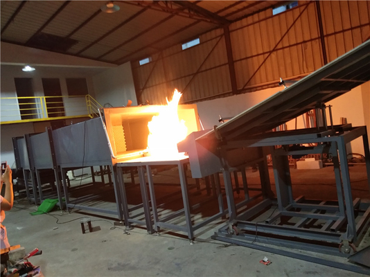 380V 50HZ電源 建築用材料の火災試験装置 UL790規格