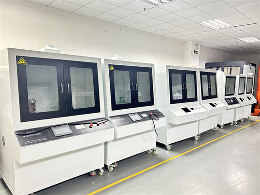 50KV ASTMD149 テスト 固体絶縁材料 圧力の破裂試験機